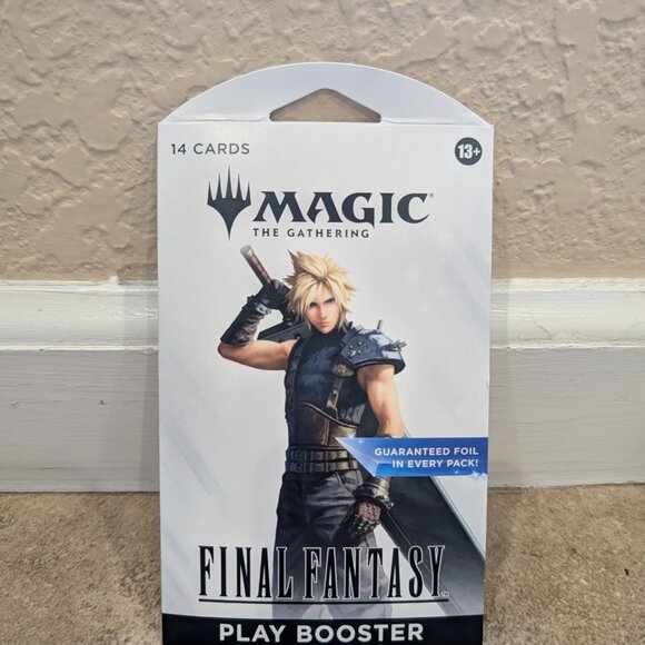 2 Magic The Gathering Final Fantasy Booster Play Booster Packs Trading Cards New - Picture 5 of 8